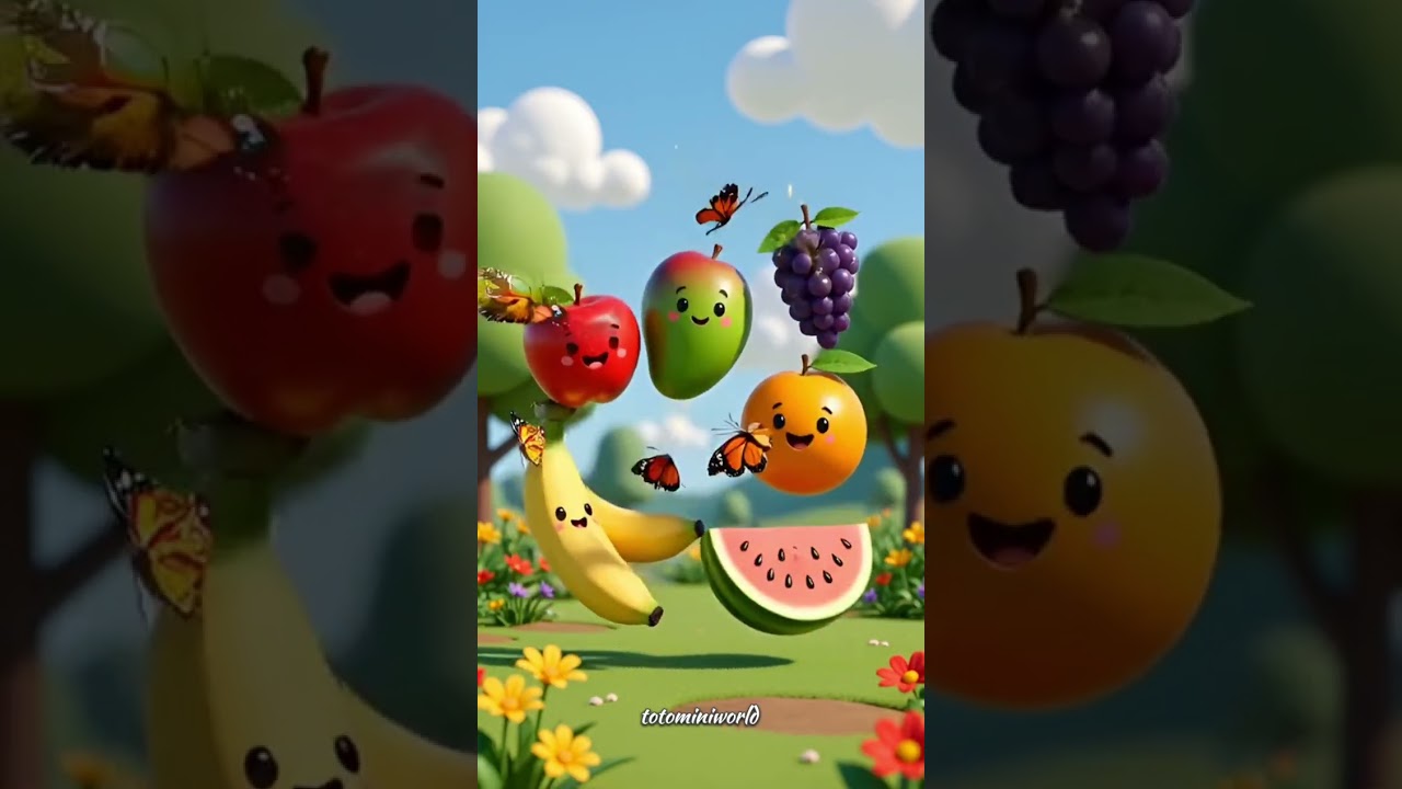 Fruit Rhyme for Kids in Hindi | Phalon Ka Gaana 