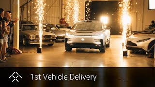 FF 91 2.0 Futurist Alliance 1st Vehicle Delivery | Faraday Future | FFIE