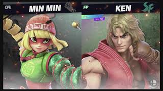 Super Smash Bros Ultimate Amiibo Fights Min Min Co Min Min Vs Ken