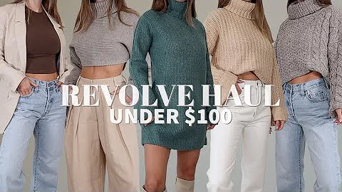 REVOLVE TRY-ON HAUL (UNDER $100) | WINTER 2022