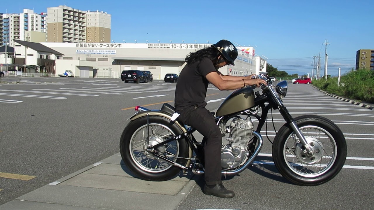 SR400 sr400 カフェ ボバー カスタム