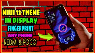MIUI 11/12 BEST  TOP 2 PREMIUM THEMES | IN DISPLAY FINGERPRINT THEME |  ANY POCO AND REDMI PHONES screenshot 5