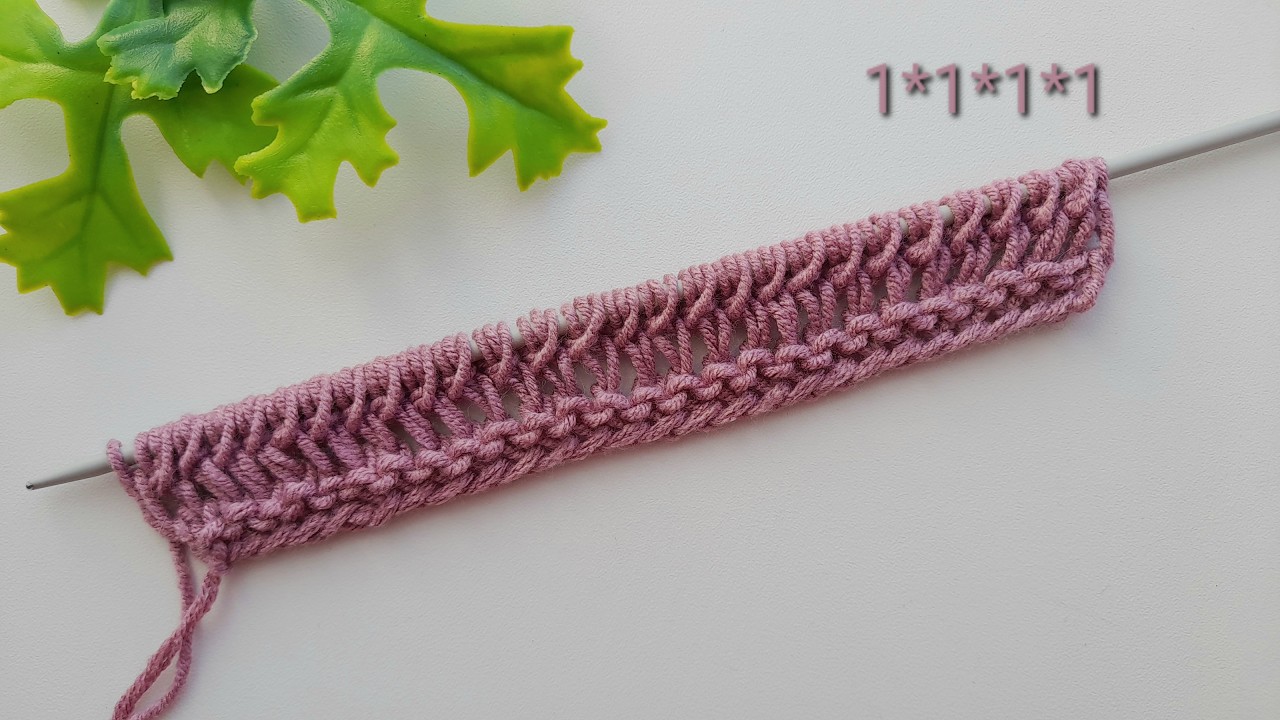 🔥 Dieses Strickmuster ist fast zu einfach, um wahr zu sein