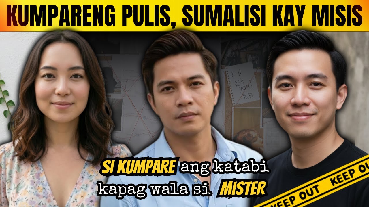 KUMPARENG PULIS, SUMALISI KAY MISIS | Tagalog Crime Story