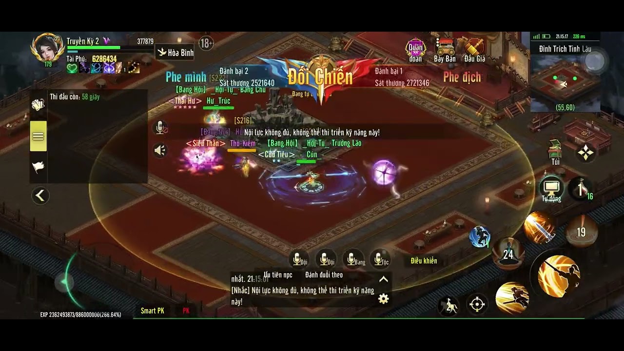 Kiếm Thế Origin - Trích Tinh Lâu 10/2/26- Top 1 S216 vs Top 1 S222 