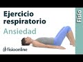 Esjercicio de respiración para rebajar la ansiedad