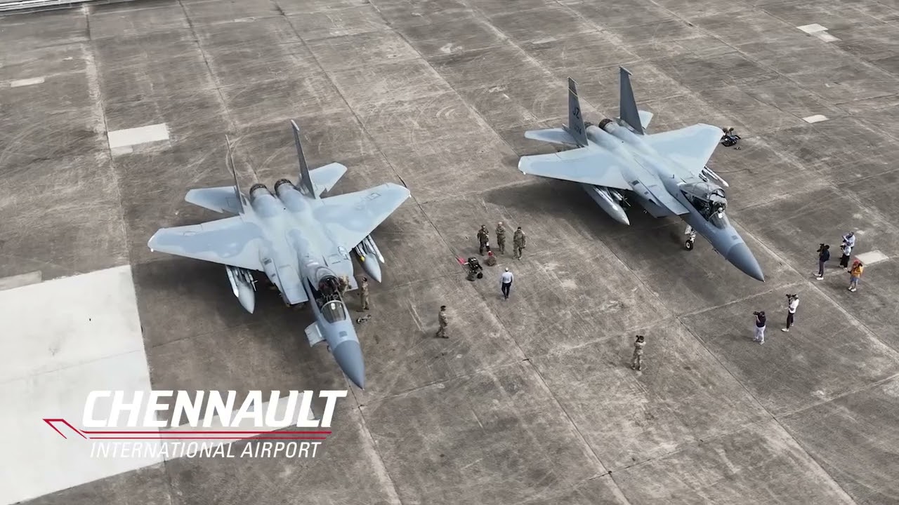 F-15s & B-52s Train Side-by-Side | Air Force Highlights Chennault’s Strategic Value