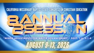 Full CMBSC 82nd Annual Session Update