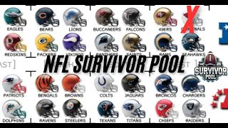 🏈 Week 3 NFL Survivor Pool