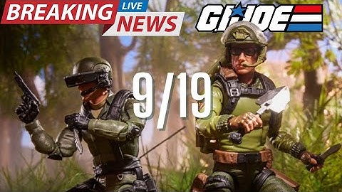 GI Joe News: Steeler & Short Fuze Pre-Orders on 9/19