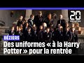  bziers les lves testent des uniformes   la harry potter  pour la rentre