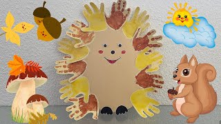How To Draw A Hedgehog With Kids | Як Намалювати Їжачка | Малювання Для Дітей | Drawing For Kids