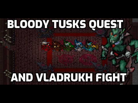 Bloody Tusks Quest and boss fight with Vladrukh