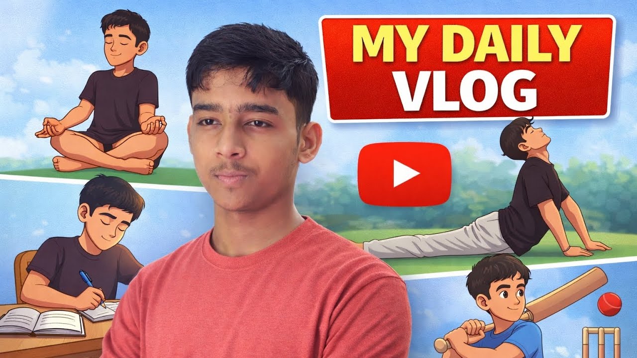 || Morning meditation + stretching + exercise 🔋|| Books to cricket 🏏|| Daily grind full vlog 😎 ||