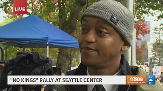 No Kings protest in Seattle: Full interview with King County Council Chair Girmay Zahilay