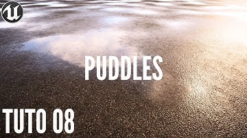 UE5 Tuto 08 Puddles / Advanced Master Material For Props #ue5 #unrealengine #shaders