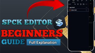 SPCK EDITOR Beginners Guide