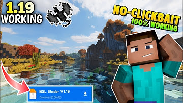 YSSBE Shader For Minecraft pe 1.19 || Mcpe 1.19 ( Render Dragon Support )