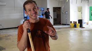 How to remove carpet adhesive with Sentinel 626
