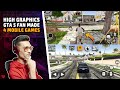4 BEST High Graphics GTA 5 Fan Made ANDROID Games | How to Play GTA 5 in MOBILE | GAMEPLAY