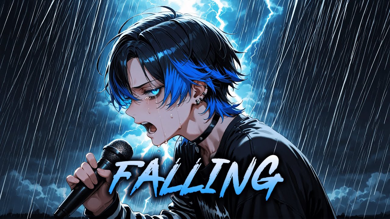 「Nightcore」Falling - by Aiyun (Lyric Video)