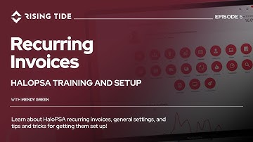 HaloPSA - Recurring Invoices