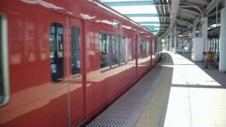 【4両の紅い電車の末っ子3705F】3705F+3158F 鳴海