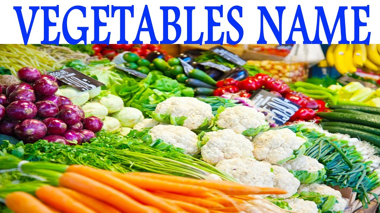 শাকসবজির নাম // Vegetables Name in English to Bangla Learn Tutorial Part 22 YouTube