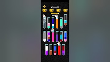 Map 692 Solution|| Color Water Sort 3D!