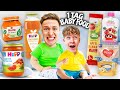 24h nur Babyfood erlaubt 👶🏻 Challenge Extrem 🤣 TipTapTube