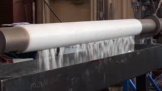 Powder Feeding into the Mk IX Rollo-Mixer®  Batch Coater