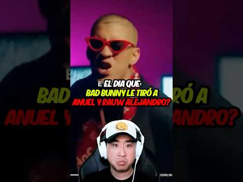 El día que Bad <strong>Bunny</strong> le tiró a Anuel y Rauw Alejandro? 😱