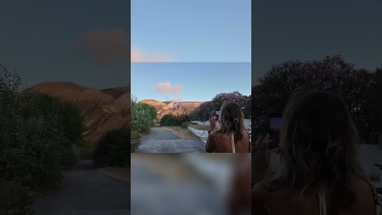 Volcano Adventure: Exploring the Beauty and Danger of Vulcano! #shorts