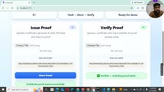Proofchain Demo - Hackathon