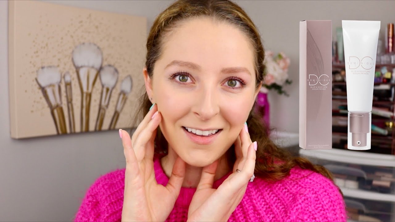 DOMINIQUE COSMETICS BLUR & MOISTURE SERUM PRIMER REVIEW