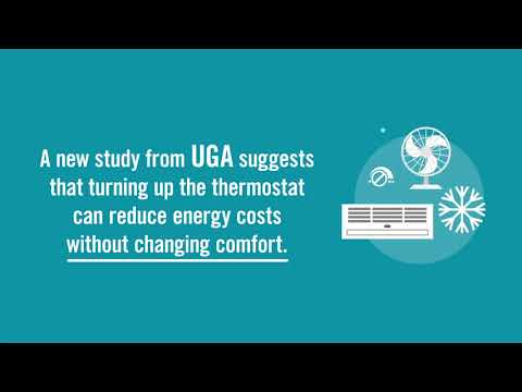 Turn up the thermostat: Lower energy costs, no complaints