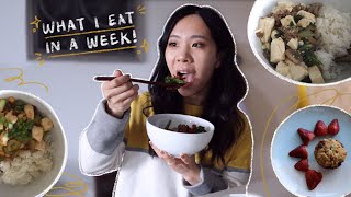 what i eat in a week (healthy asian recipes) by cathy lu 1,133 views 3 years ago 12 minutes, 24 seconds