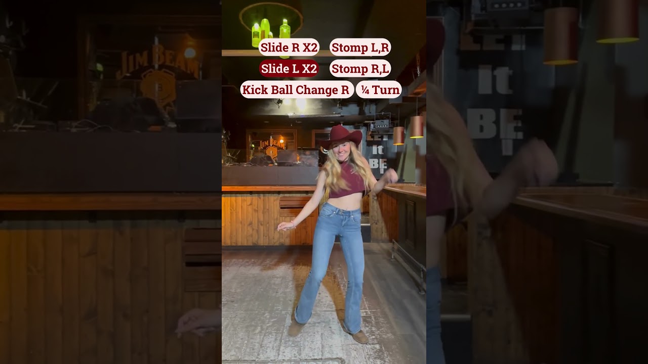 Two step line dance tutorial