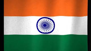 India Flag Waving 4K 🇮🇳 | Tiranga with Relaxing Wind Sound | 10 Minute Loop screenshot 1