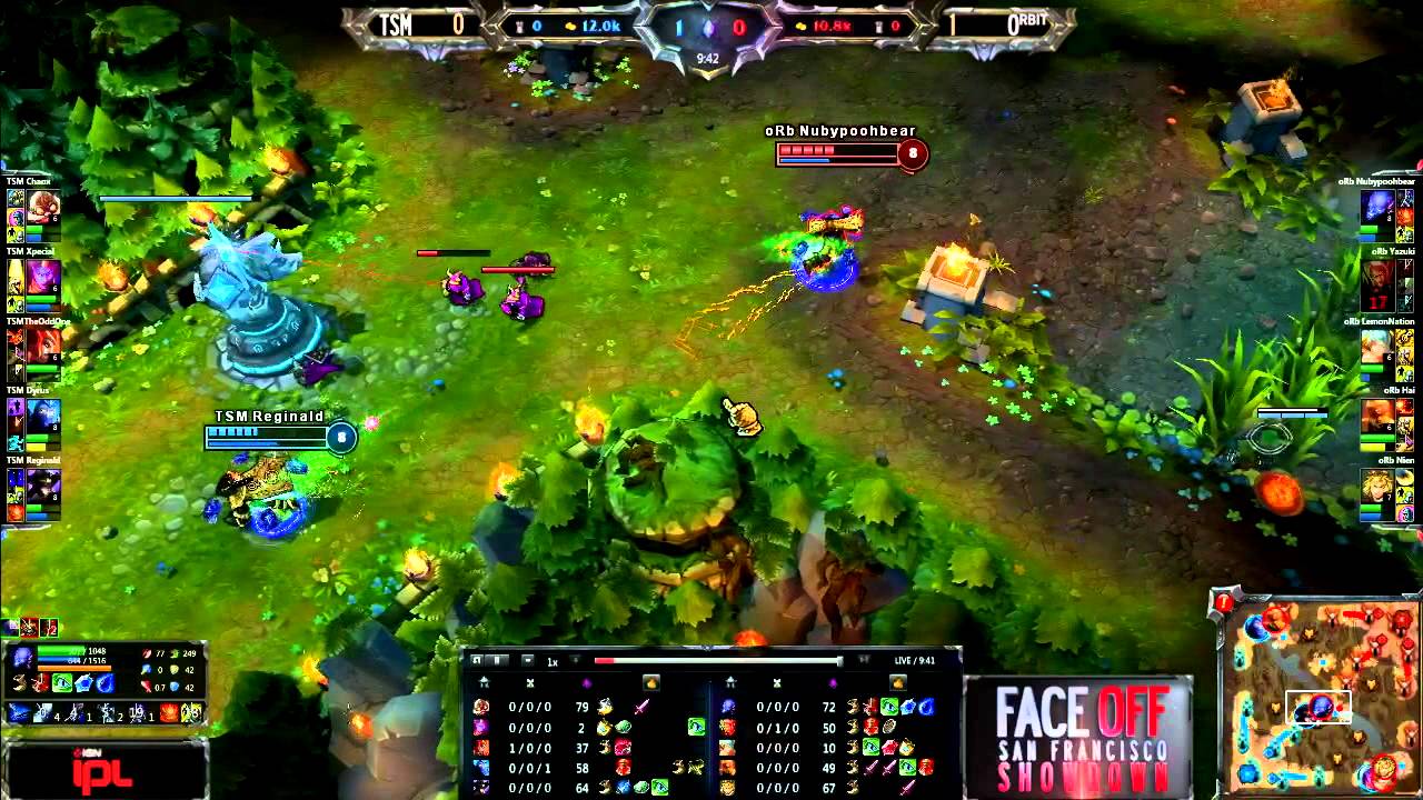 TSM vs Orbit - Game 2 - IPL Face Off - League of Legends