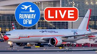 LIVE 🔴 DFW Airport ✈️ evening plane spotting 🌟July 25, 2026