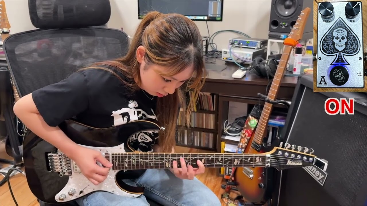 Flattley Guitar Pedals The Ace performed by Li-sa-X - YouTube