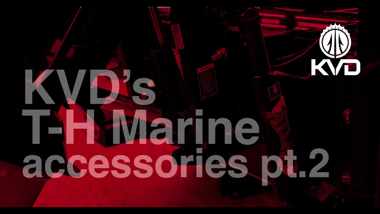 KVD's back of the boat — T-H Marine Atlas jack plate