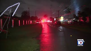 Reported tornado in southwest Miami-Dade knocks out power and leaves damage behind