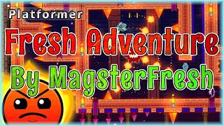 Fresh Adventure (By MagsterFresh) [All Coins] | Geometry Dash