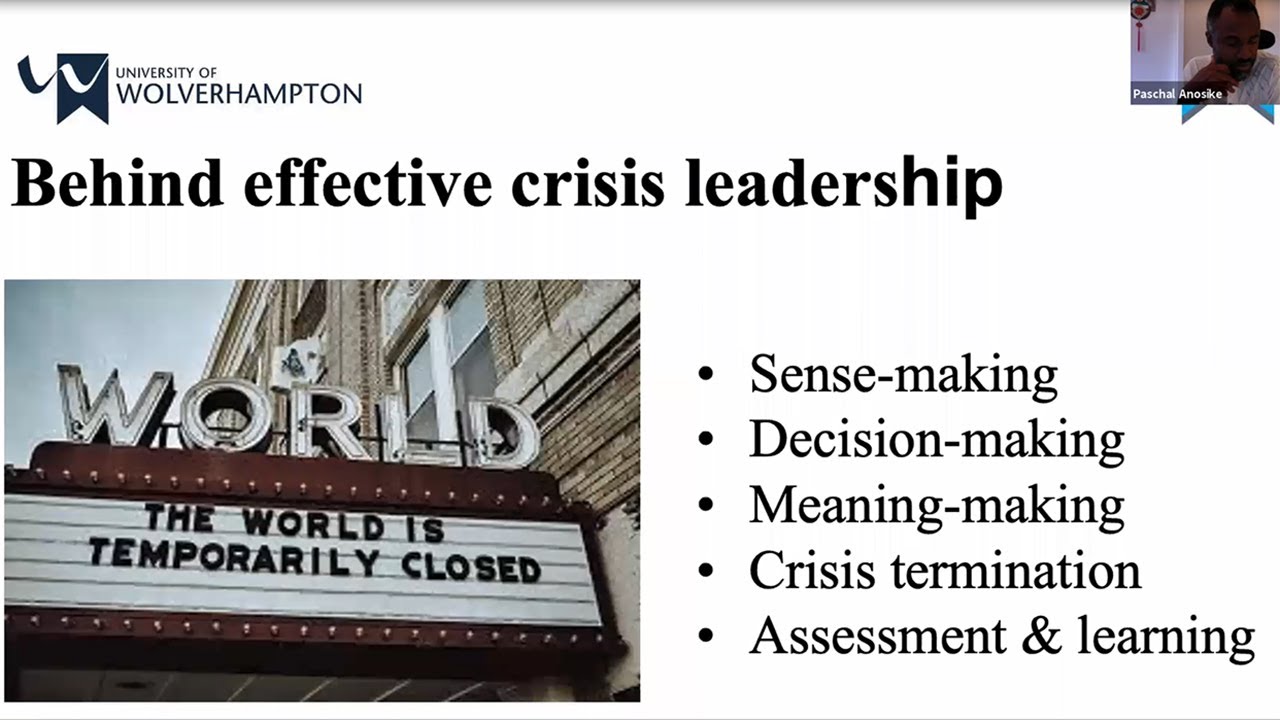 Psychology of crisis leadership – what future organisations will look like