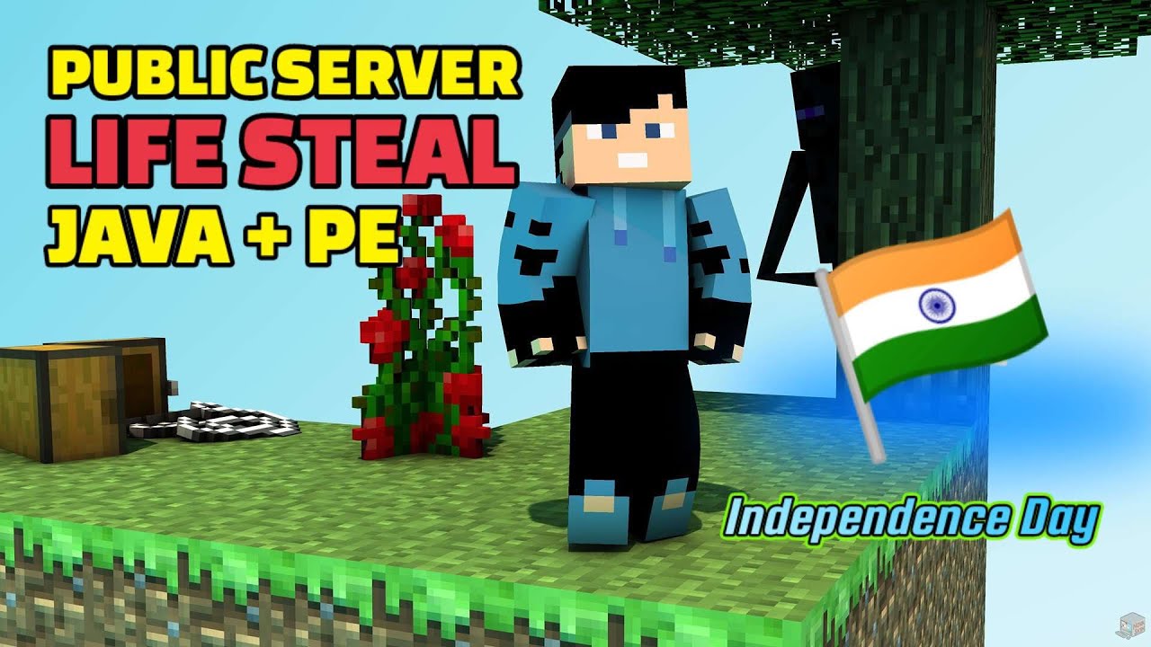 MINECRAFT PUBLIC LIFESTEAL SERVER JAVA + PE 24/7 JOIN NOW - YouTube