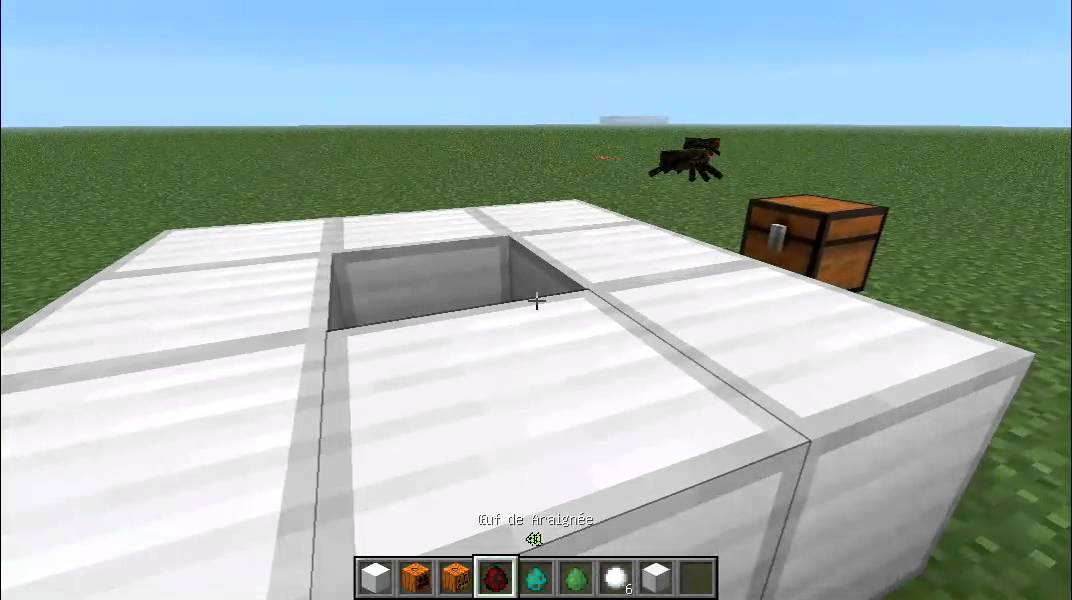 TUTO comment faire un bonhomme de neige (MINECRAFT) - YouTube