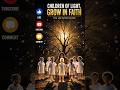 Children of Light ✨ | Grow in Faith, Never Alone #Shorts #ViralShorts #Jesus #Miracle #Faith #God