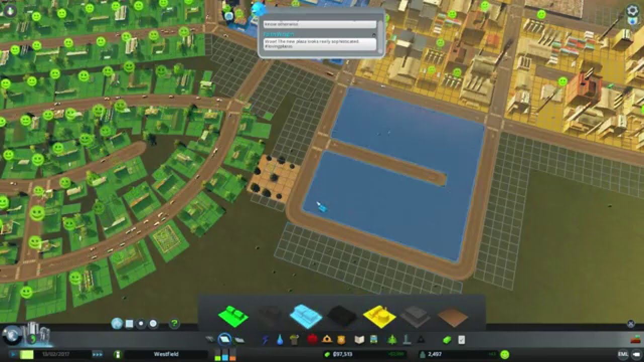 Playing Cities: Skylines on Intel HD graphics and Ubuntu - YouTube